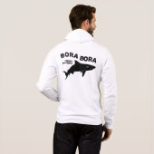 Tauchen in Bora Bora Hoodie (Schwarz voll)