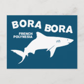 Tauchen in Bora Bora Postkarte (Vorderseite)