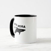 Tauchen in Bora Bora Tasse (Vorderseite Links)