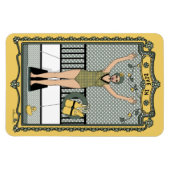 Tauchen In_C_4x6 Kühlschrank Magnet (Horizontal)