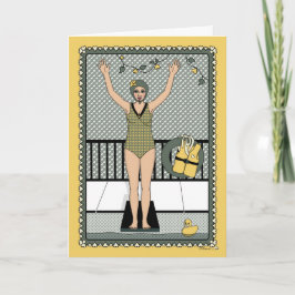 Tauchen in_C_Greeting Karte