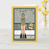 Tauchen in_C_Greeting Karte (Gelbe Blume)