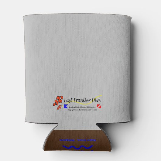 Tauchen in Coconut Dosenkühler (Rückseite)