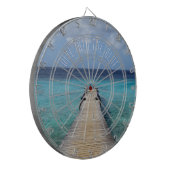 Tauchen in das Blaue Dartscheibe (Vorderseite Links)