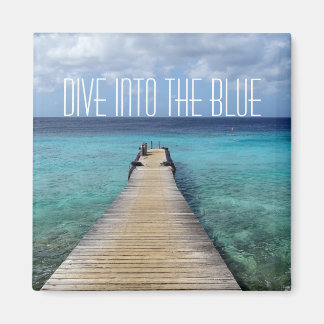 Tauchen in das Blaue Magnet