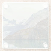 Tauchen in das Eis Glasuntersetzer (Rückseite)