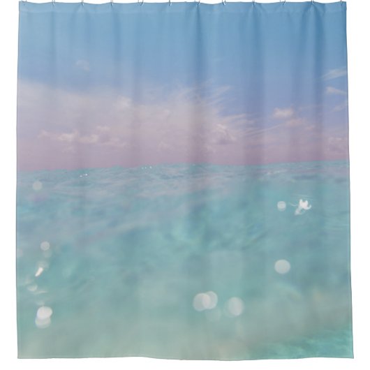 Tauchen in das Karibische Meer 3 Duschvorhang (Vorderseite)