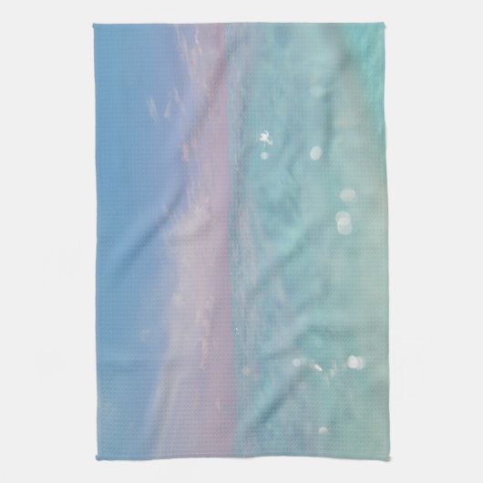 Tauchen in das Karibische Meer 3 Geschirrtuch (Vertikal)