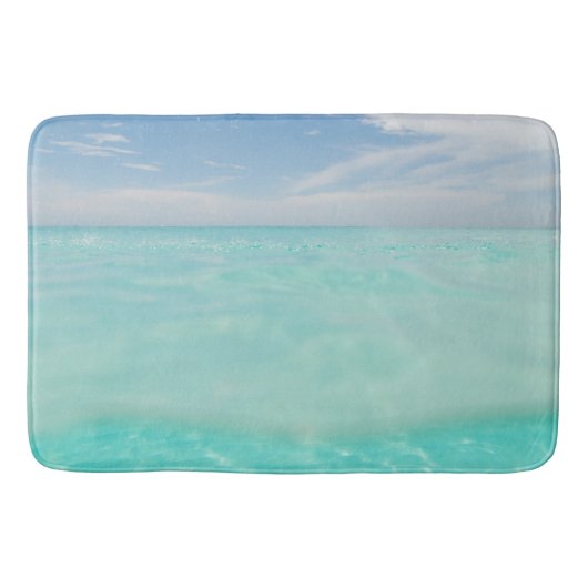 Tauchen in das Karibische Meer 4 Badematte (Vorderseite)