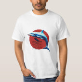 Tauchen in den Sieg: Dolphin NRL T-Shirt (Vorderseite)