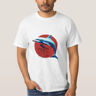 Tauchen in den Sieg: Dolphin NRL T-Shirt