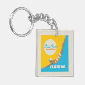 Tauchen in den Sonnenschein | Florida Schlüsselanhänger (Vorderseite links)