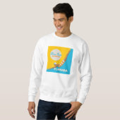 Tauchen in den Sonnenschein | Florida Sweatshirt (Vorne ganz)