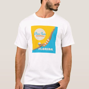 Tauchen in den Sonnenschein Florida T-Shirt