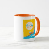 Tauchen in den Sonnenschein | Florida Tasse (VorderseiteRechts)