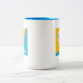 Tauchen in den Sonnenschein | Florida Zweifarbige Tasse (Mittel)