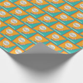 Tauchen in den Sonnenschein | Kalifornien Geschenkpapier (Ecke)