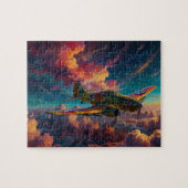 Tauchen in die Geschichte: Junkers Ju 87 German Fi Puzzle (Horizontal)