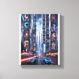 Tauchen in die Welt der Comicen und Manga 📚 Leinwanddruck