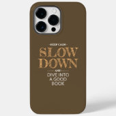 Tauchen in ein gutes Buch Personalisiert Case-Mate iPhone Hülle (Rückseite)