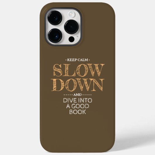 Tauchen in ein gutes Buch Personalisiert Case-Mate iPhone Hülle (Rückseite)