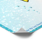 Tauchen in ein gutes Buch Poster (Ecke)