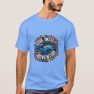 Tauchen in Erlebniswelt Erkundung des Meeres T-Shirt