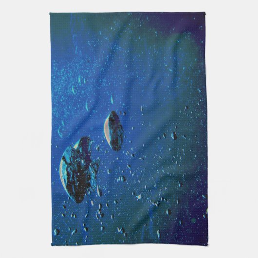 Tauchen in es - Teetuch Handtuch (Vertikal)