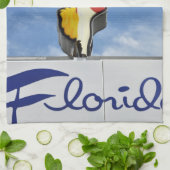 Tauchen in Florida Handtuch (Gefaltet)