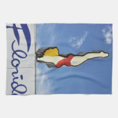 Tauchen in Florida Handtuch (Horizontal)