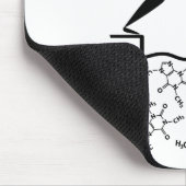 Tauchen in Koffein Mousepad (Ecke)