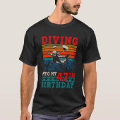 Tauchen in mein 47. Skydiving T-Shirt (Vorderseite)