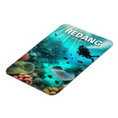 Tauchen in Redang Malaysia Magnet (Linke Seite)
