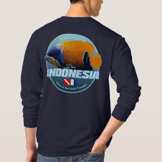 Tauchen Indonesien (DD2) T-Shirt (Rückseite)