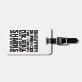 Tauchen ist fantastischer Gepäck-Umbau Gepäckanhänger