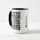 Tauchen ist nicht für die schwache Tasse (Vorderseite Links)