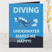 Tauchen Karte (Gelbe Blume)