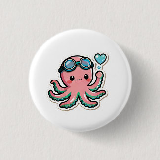Tauchen Kawaii Button