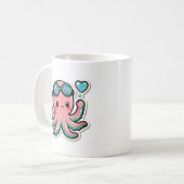 Tauchen Kawaii Kaffeetasse (Vorderseite Links)