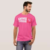 Tauchen kostenlos - Tauchexperte Funny Ocean Divin T-Shirt (Vorne ganz)
