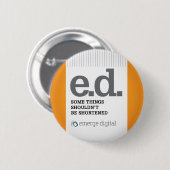 Tauchen kurze Digital - auf Button (Vorne & Hinten)