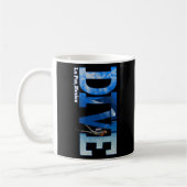 Tauchen La Paz Scuba Schnorcheln Kaffeetasse (Links)