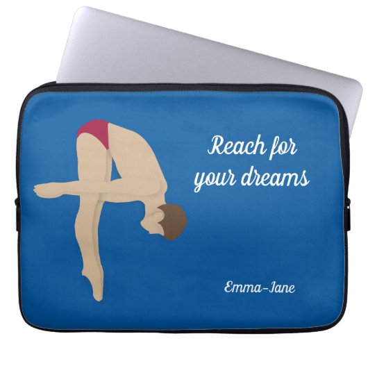 Tauchen Laptopschutzhülle (Vorderseite)