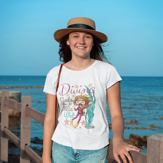 Tauchen lässt mich nass T - Shirt