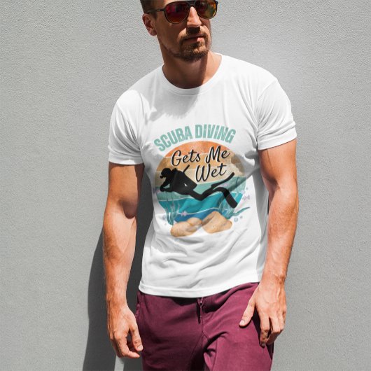 Tauchen lässt mich nass T - Shirt