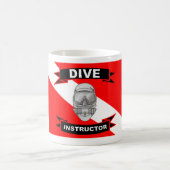 Tauchen-Lehrer-Produkte Kaffeetasse (Mittel)