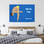 Tauchen Leinwanddruck (Insitu (Schlafzimmer))