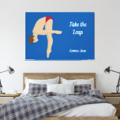 Tauchen Leinwanddruck (Insitu (Schlafzimmer))