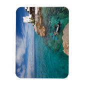 Tauchen lernen, Cozumel Mexico Magnet (Vertikal)