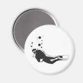 Tauchen Magnet (Vorderseite/Rückseite)